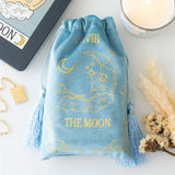 The Moon Velvet Tarot Bag