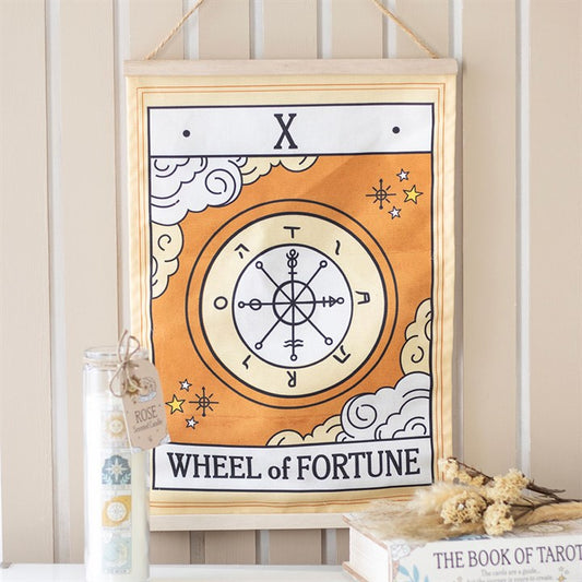 The Wheel of Fortune Tarot Wall Hanging
