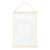 The Wheel of Fortune Tarot Wall Hanging