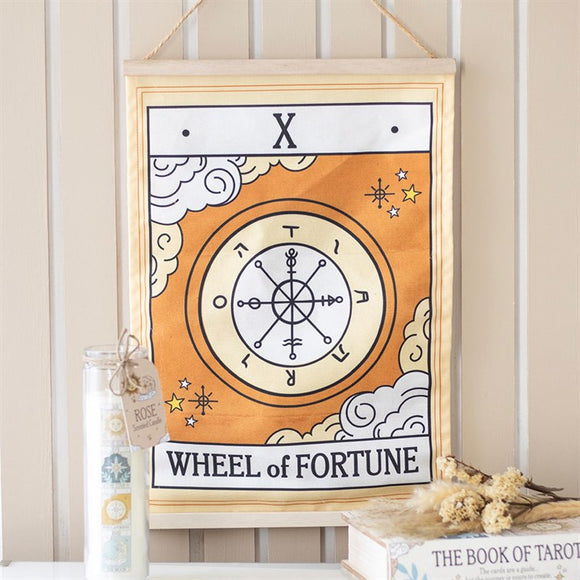 The Wheel of Fortune Tarot Wall Hanging