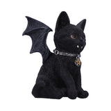 Vampuss Black Bat Cat Figurine