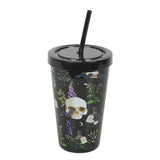 Venom & Vines Print Tumbler with Straw