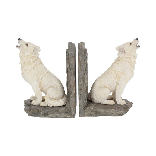 Wardens of the North White Wolf Bookends