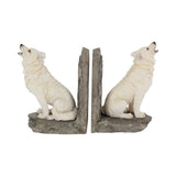 Wardens of the North White Wolf Bookends
