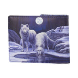 Warriors of Winter Wolf Wallet by Lisa Parker