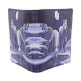 Warriors of Winter Wolf Wallet by Lisa Parker