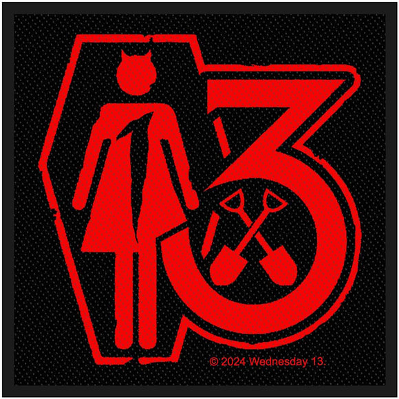Wednesday 13 Casket Patch