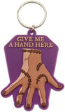 Wednesday & Thing (Give Me A Hand) Keyring