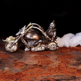 Wheels of Steel Motorcycle Figurine