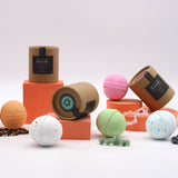 White Jasper Bracelet & Grapefruit Ylang Ylang Bath Bomb