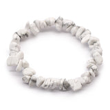 White Jasper Crystal Chip Bracelet