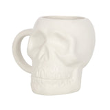 White Skull Shaped Mug