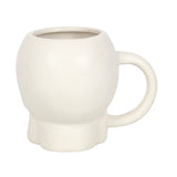 White Skull Shaped Mug
