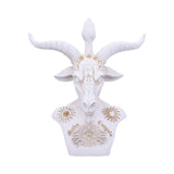 White Baphomet Bust