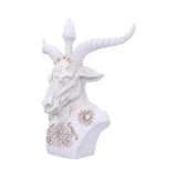 White Baphomet Bust