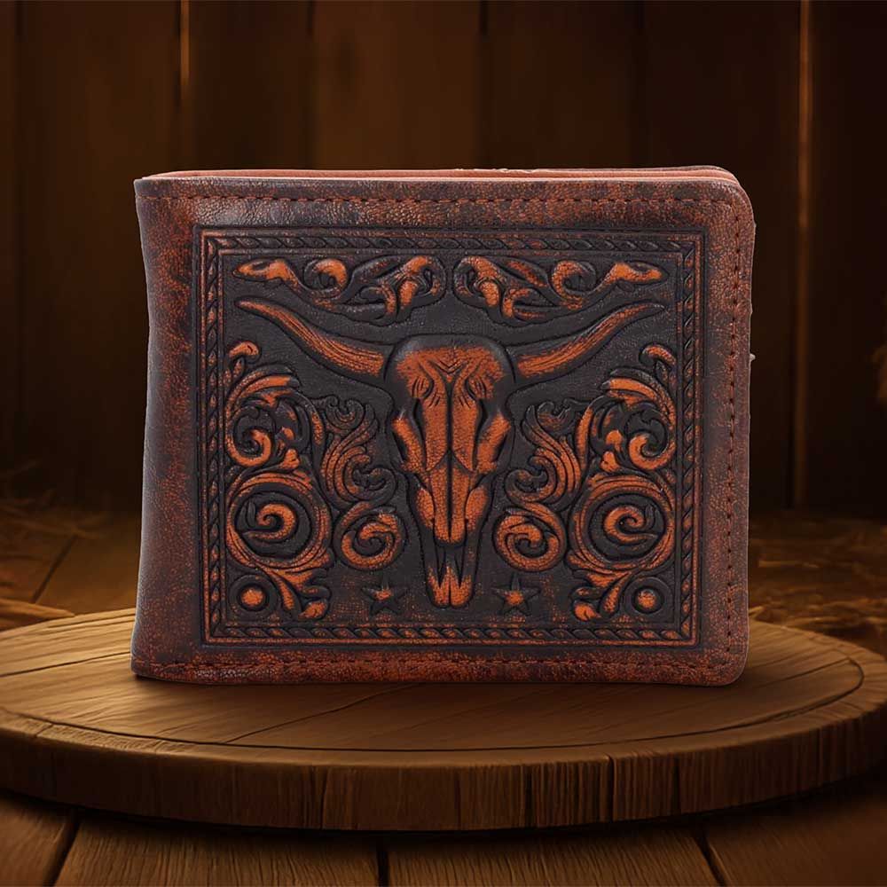 Wild West Embossed Wallet