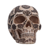 Wild West Lone Ranger skull ornament with cowboy motifs