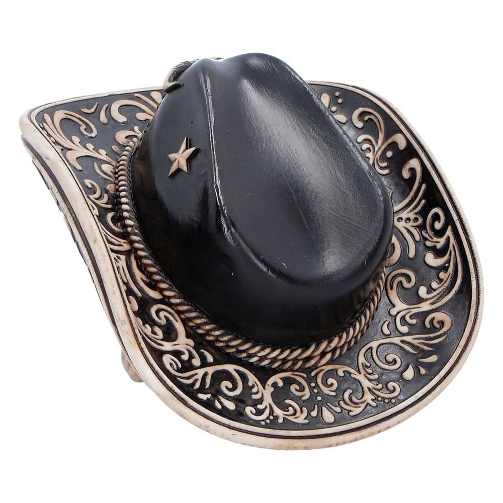 Wild West Skull Figurine
