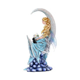 Wind Moon Fairy & Cat Figurine