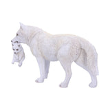 Winter Bond Mother Wolf & Cub Figurine