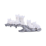 Winter Litter White Wolf Ornament