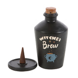 Witches Brew Potion Bottle Incense Holder