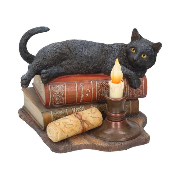 Witching Hour Cat Figurine by Lisa Parker