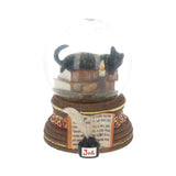 Witching Hour Cat Snow Globe by Lisa Parker
