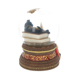 Witching Hour Cat Snow Globe by Lisa Parker