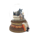 Witching Hour Cat Snow Globe by Lisa Parker