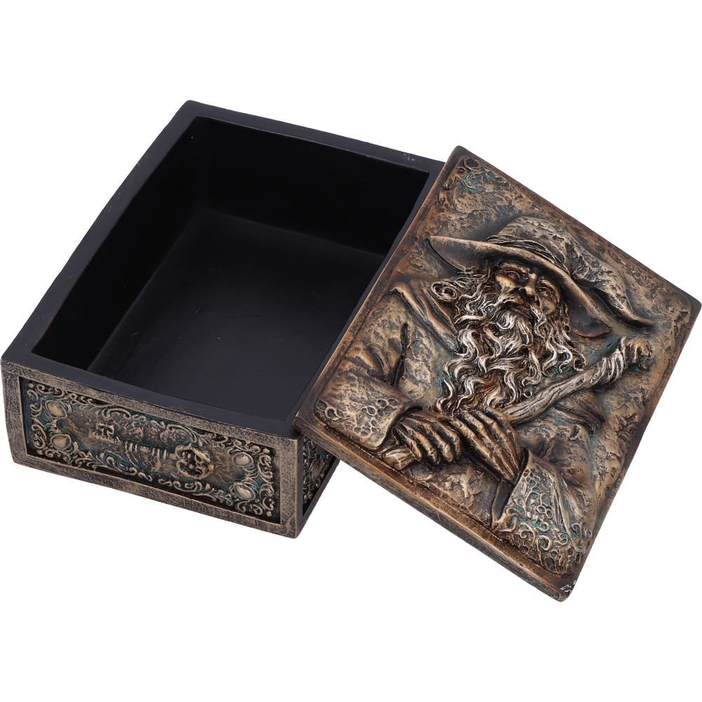 Open Wizard’s Hoard Trinket Box with removable lid
