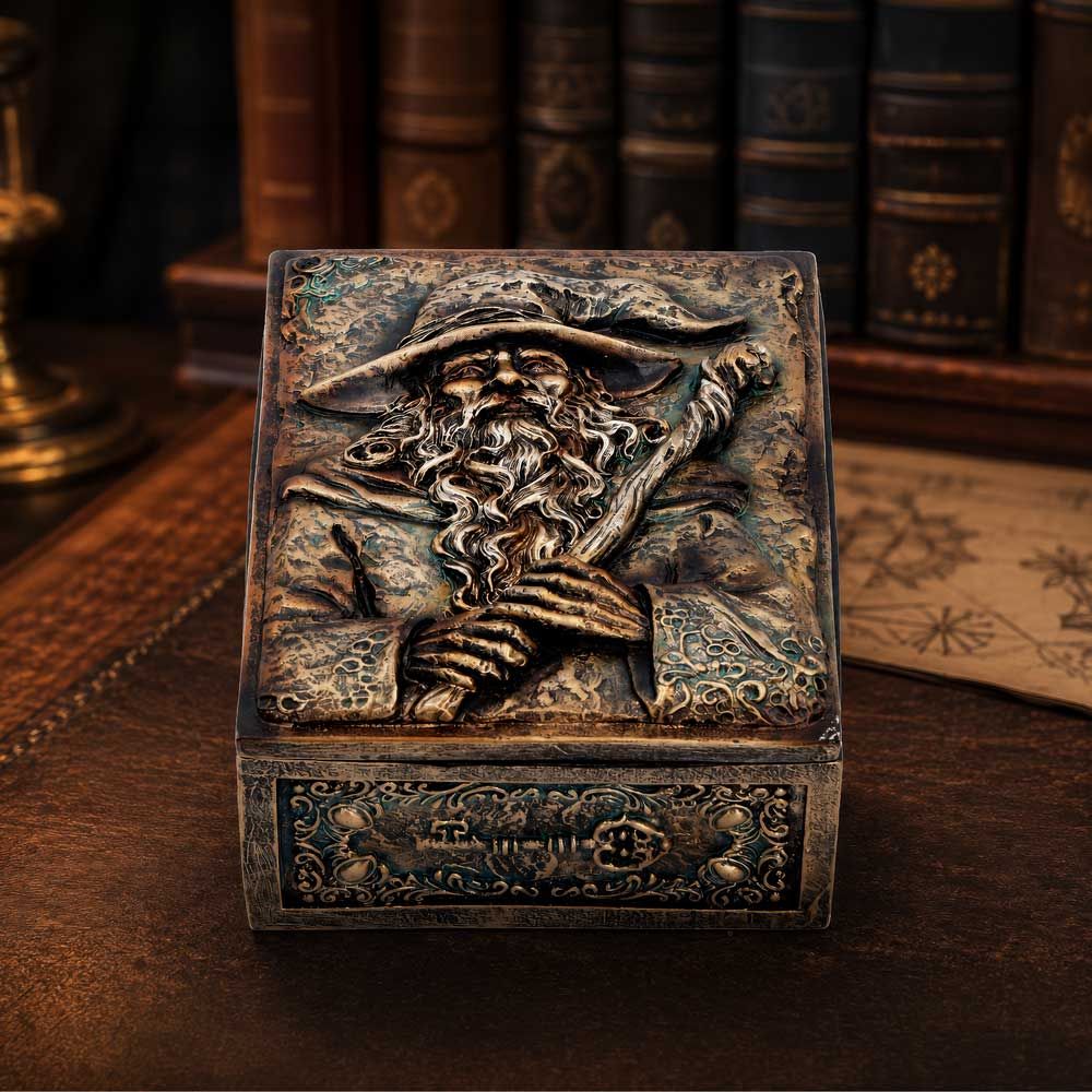 Wizard’s Hoard Trinket Box fantasy home decor