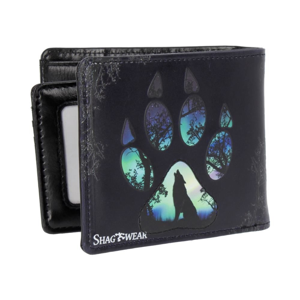 Wolf Footprint Men's Wallet