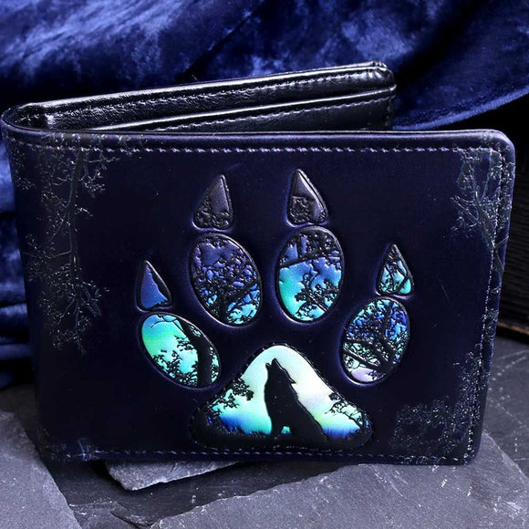Wolf Footprint Men's Wallet