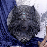 Wolf Moon Wall Plaque