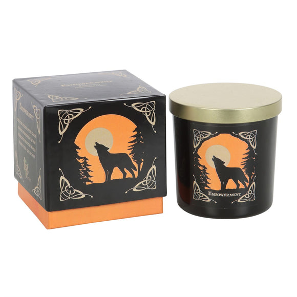 'Wolf Song' Empowerment, Patchouli Candle by Lisa Parker