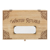 Wooden Winter Rituals Box