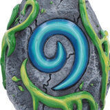 Close-up of the blue Hearthstone swirl and stone texture