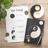 Yin Yang Metal Sign