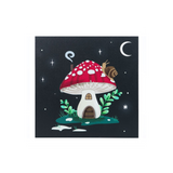 Gnome Sweet Gnome Light Up Canvas Plaque