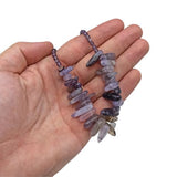 Longstone Crystal Necklace - Amethyst