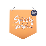 Orange Spooky Season Hanging Sign