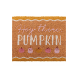Natural Hey There Pumpkin Doormat