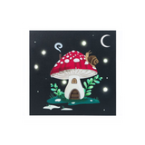 Gnome Sweet Gnome Light Up Canvas Plaque