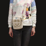 Natural Hemp & Cotton Crossbody Travel Bag