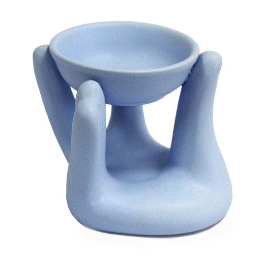 Blue Helping Hands Oil Burner