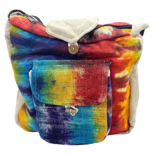 Tie-dye Hemp Study Bag
