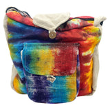 Tie-dye Hemp Study Bag
