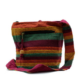 Nepal Sling Bag - Mountain Trek Tan & Green