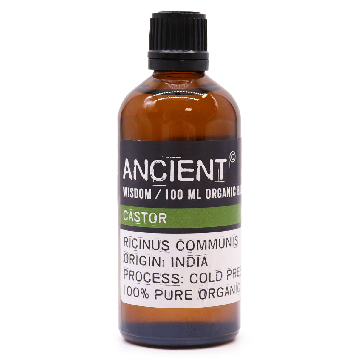 Aromatherapy Organic Base Oil 100ml - Castor Oil